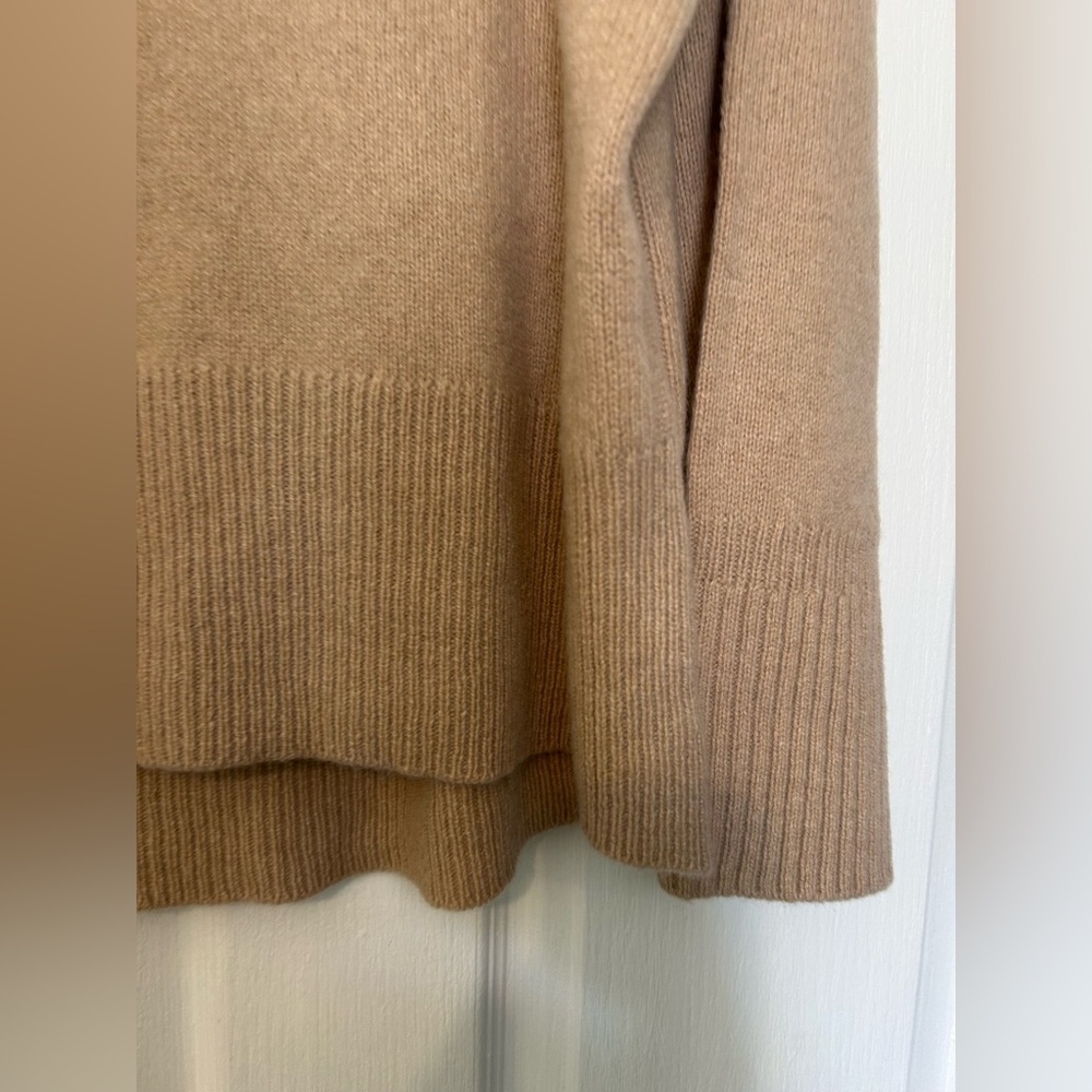 FRAME swingy turtleneck Cashmere Sweater Sz large - Picture 12 of 17